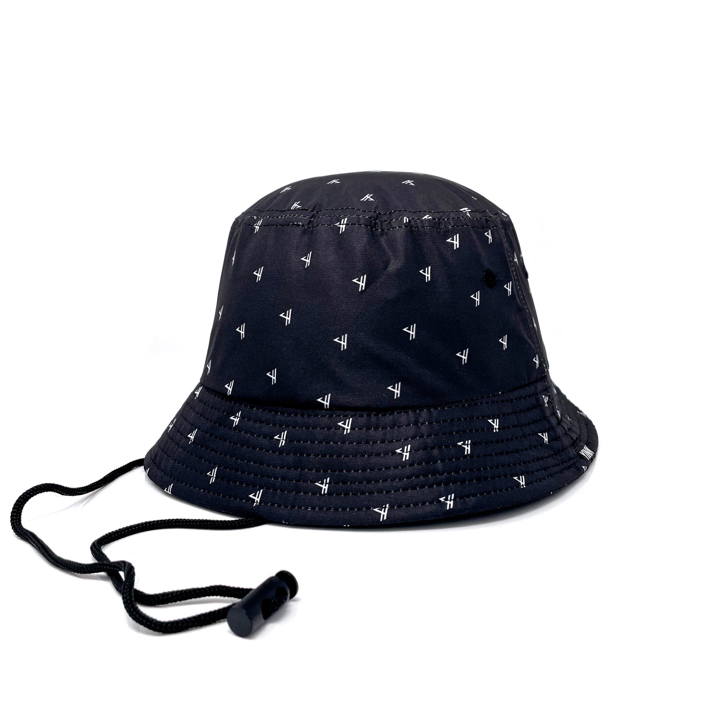 YINK NYLON BUCKET HATS: Logo Print