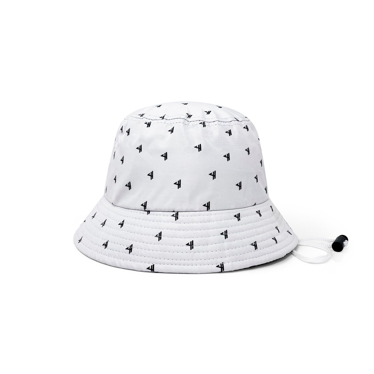 YINK NYLON BUCKET HATS: Logo Print