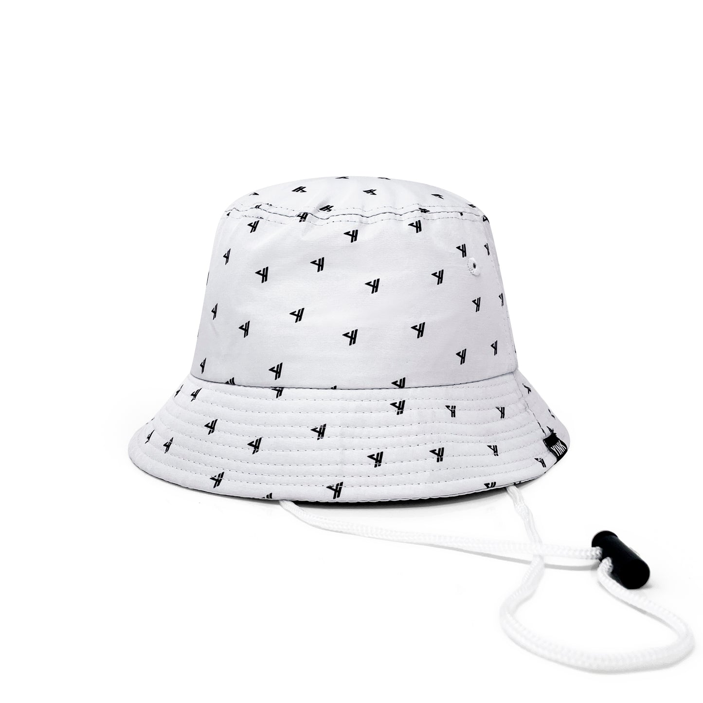 YINK NYLON BUCKET HATS: Logo Print