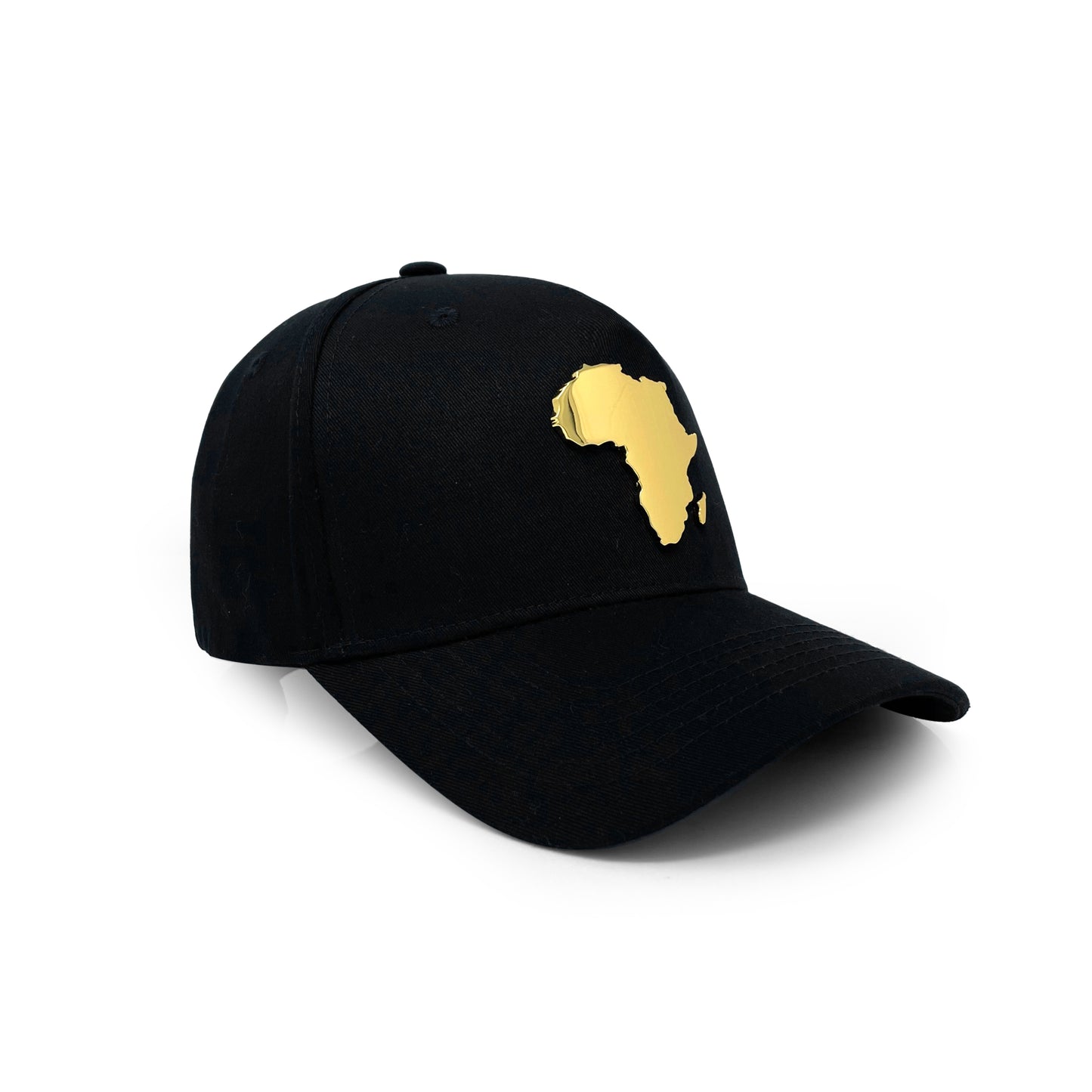 YINK CONTINENT GOLD BASEBALL HAT: Africa