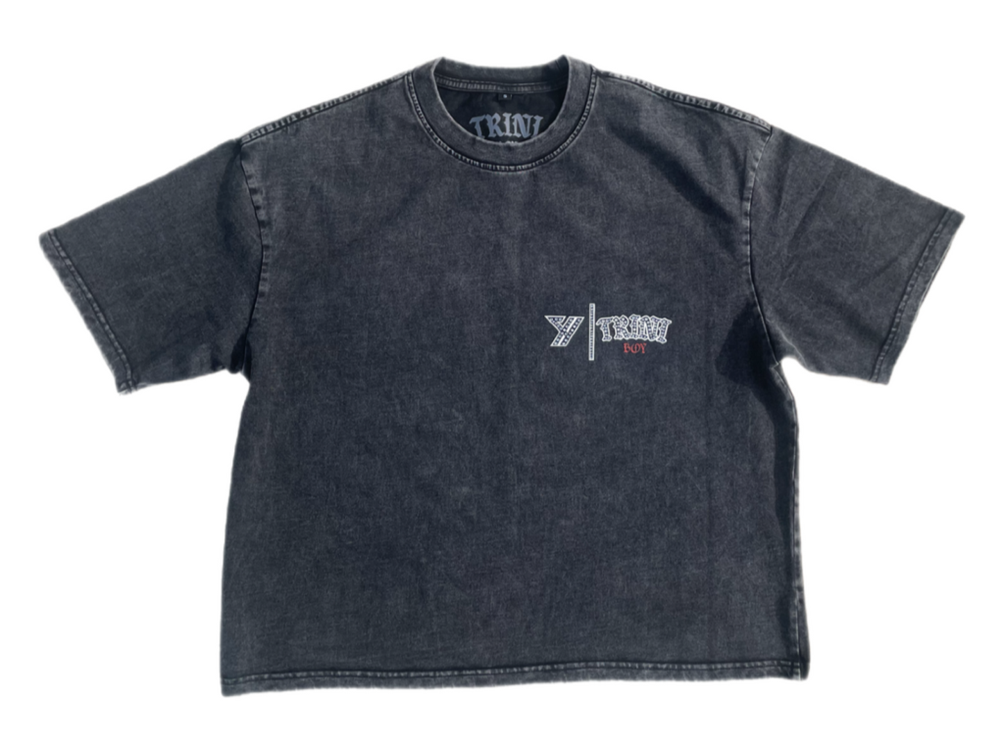YINK™ TRINI BOY VINTAGE cropped tees®