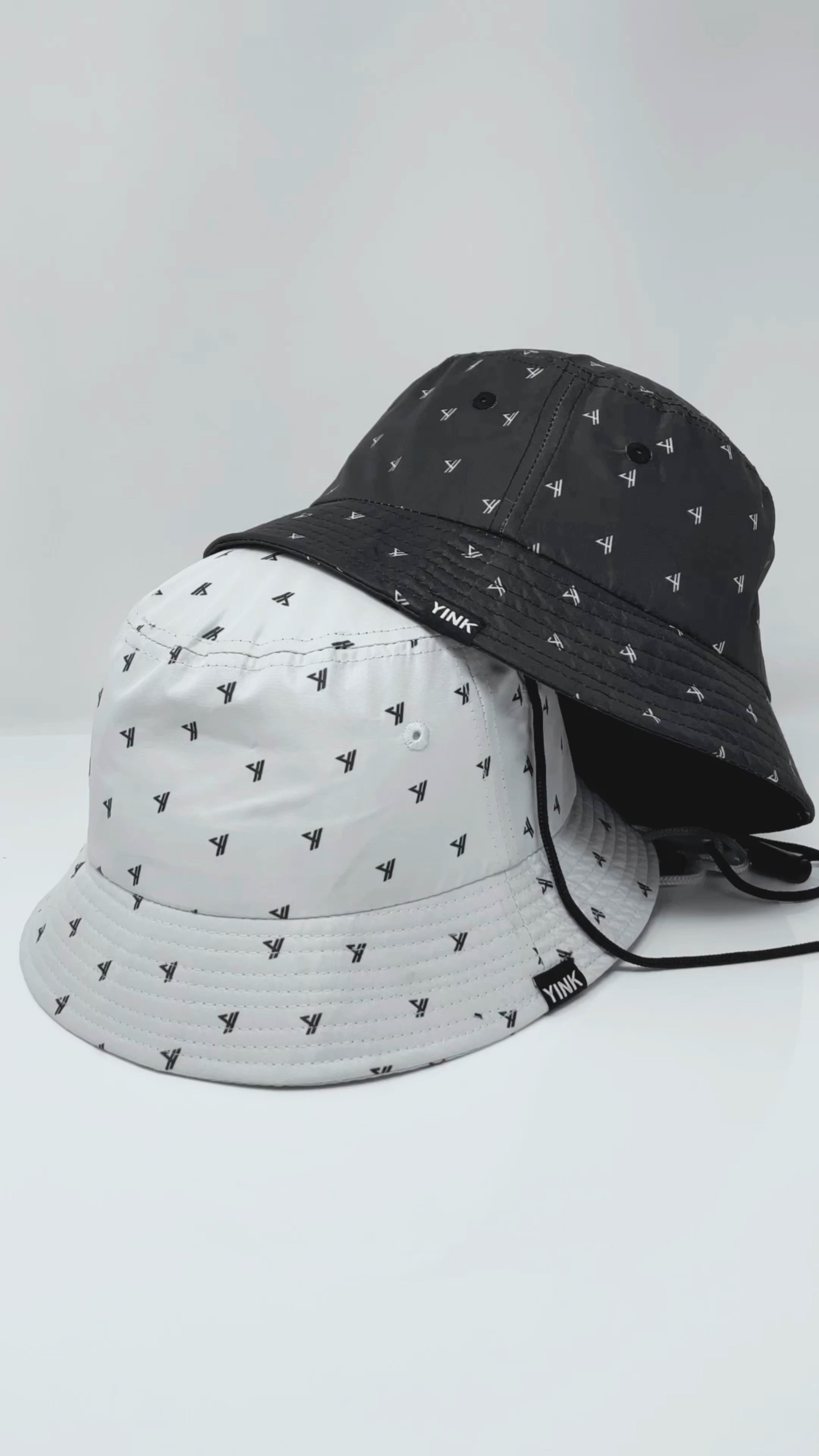 INSTANTFUNK ■ Nylon embroidered bucket hat image_accb3634-594d-4213-b1b3-